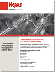 Comparing Agitator Solutions for Food Processing Applications